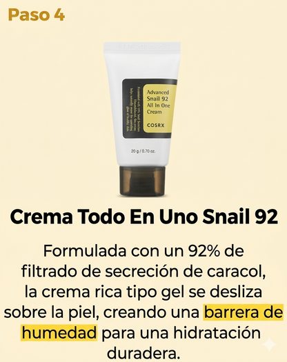 Kit COSRX All About Snail-Mucina de Caracol (Oferta Especial)